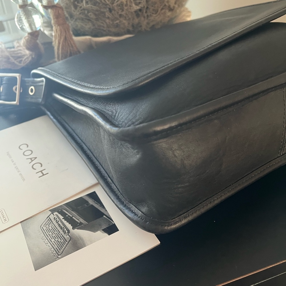 Coach 9144 Beautiful Black Leather Made in United States